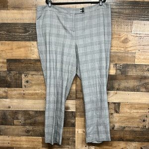 Lane Bryant Plaid Dress Pants‎ Women's Size 22